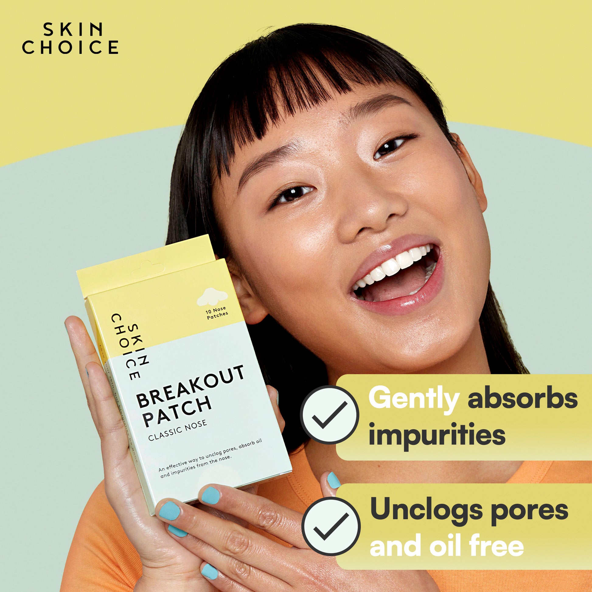 Skin Choice Nose Pore Patch for acne-prone skin
