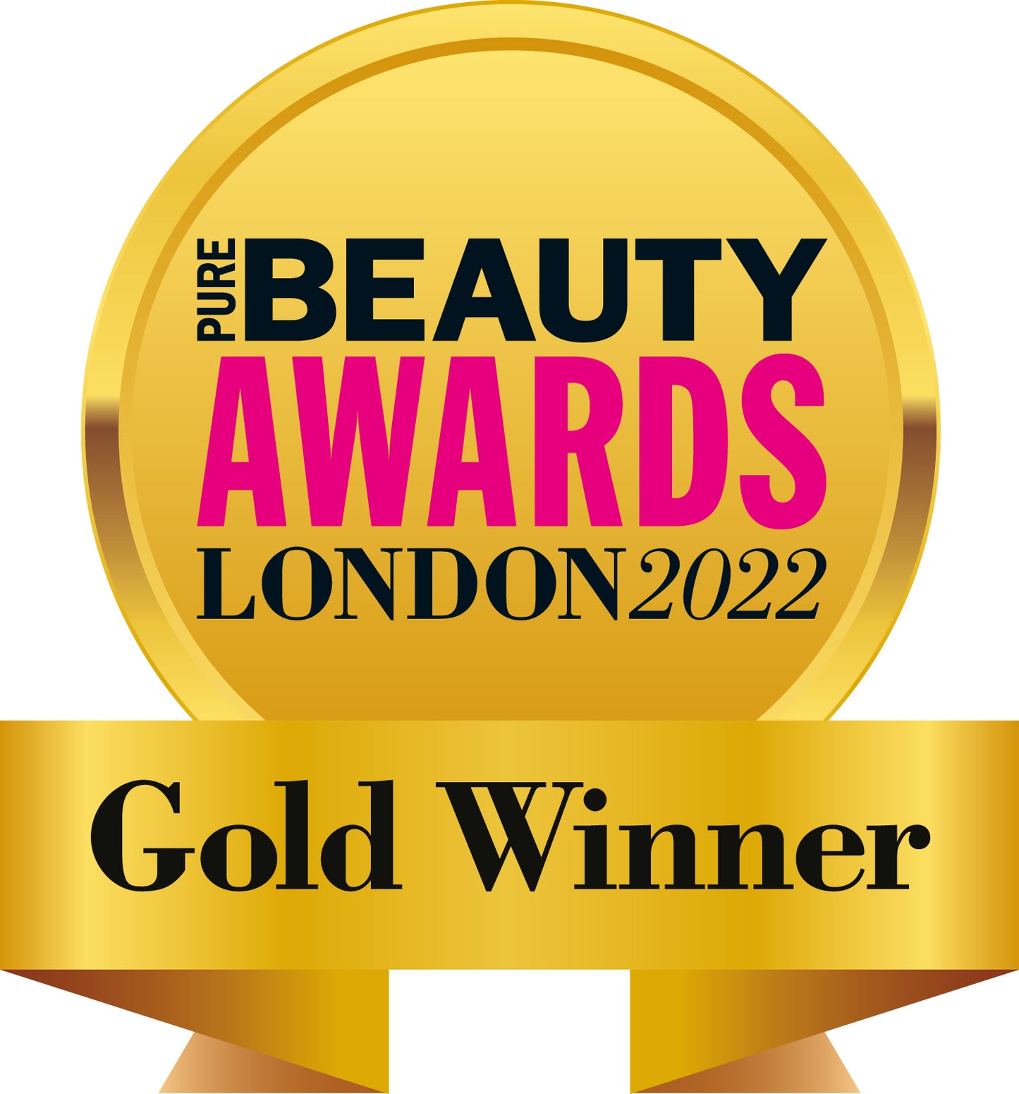 Pure Beauty Awards London 2022 - Gold Winner